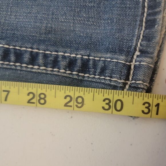 Miss Me Jeans Womens Size 30 Medium Wash Stitching Bootcut JP5072UL - Picture 12 of 14